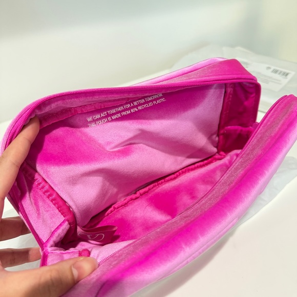 Valentino Hot Pink Wristlet Pouch - Picture 4 of 5